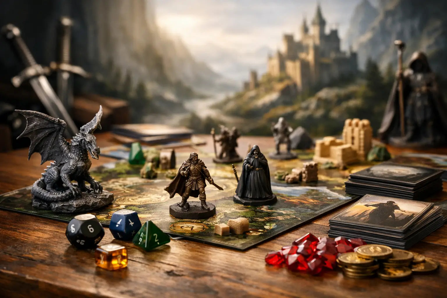 9 brädspel för fantasy fans att spela nu