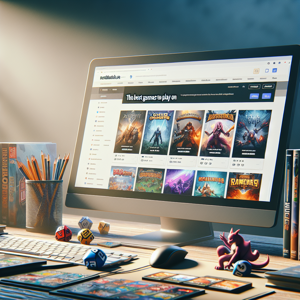 Bästa spelen att spela på Nerdbutiken.se