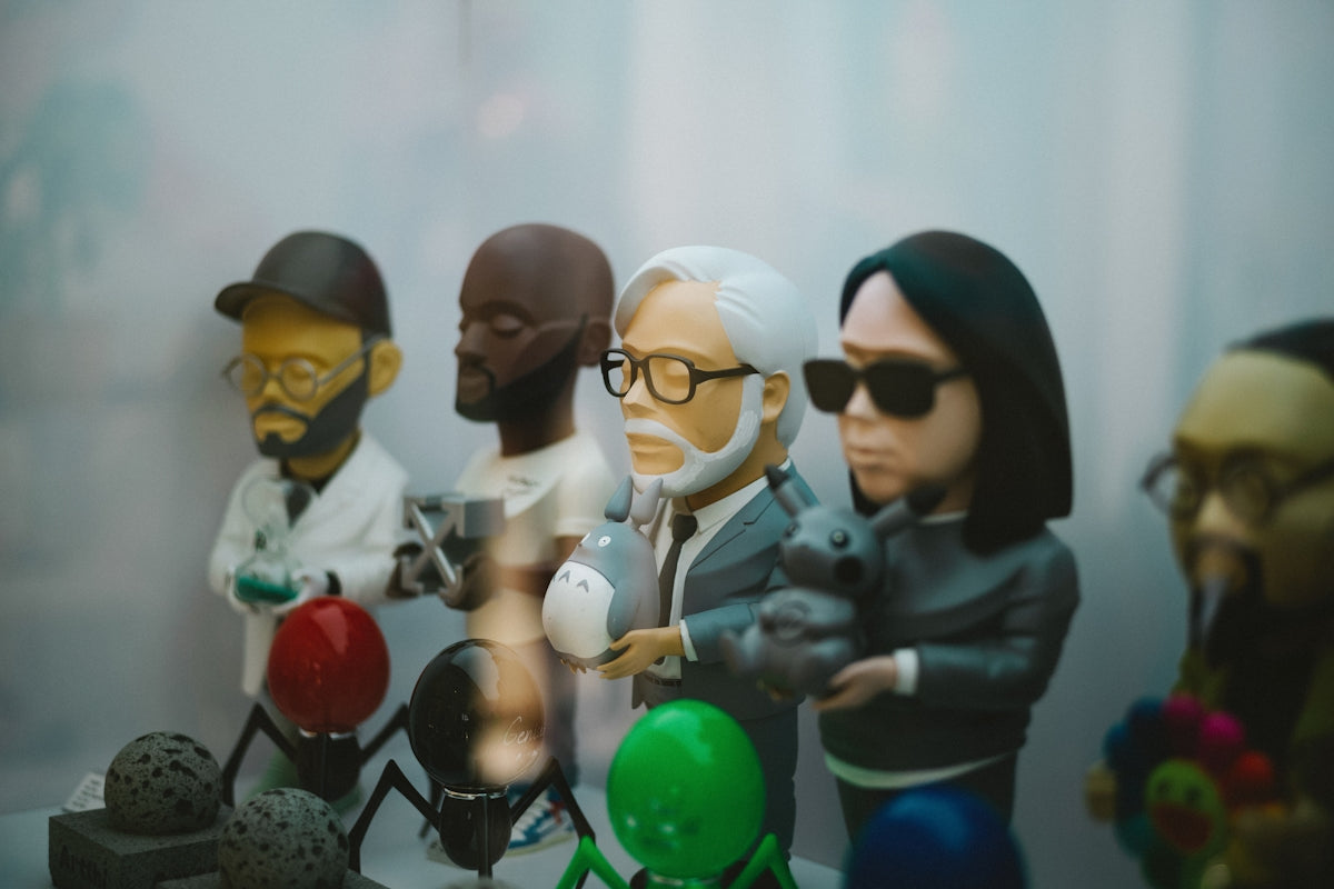 a group of people in clothing