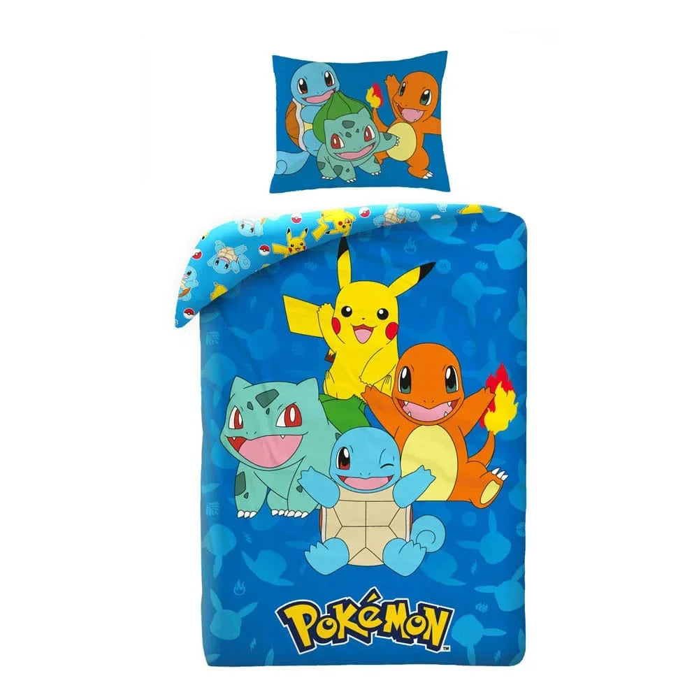 Pokémon Duvet Set Ver. 2 140 x 200 cm  70 x 90 cm