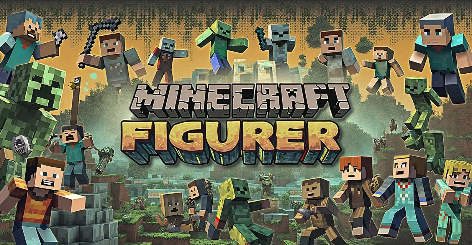 Utforska Minecraft Figurer: De Bästa Skapelserna och Hur Du Kan Bygga Ditt Eget! - Nerdbutiken
