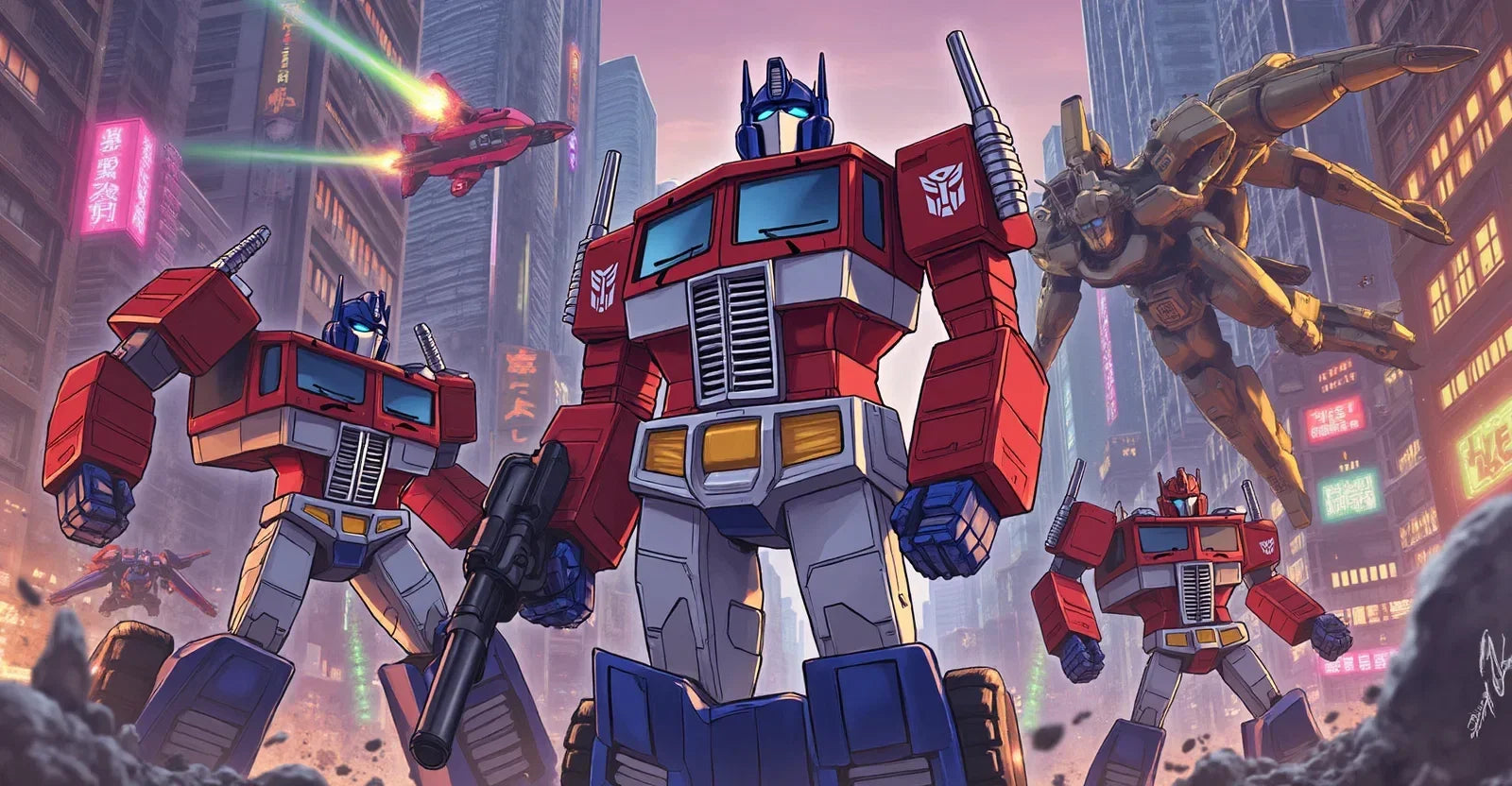 Transformers AMK – byggbara figurer med action - Nerdbutiken