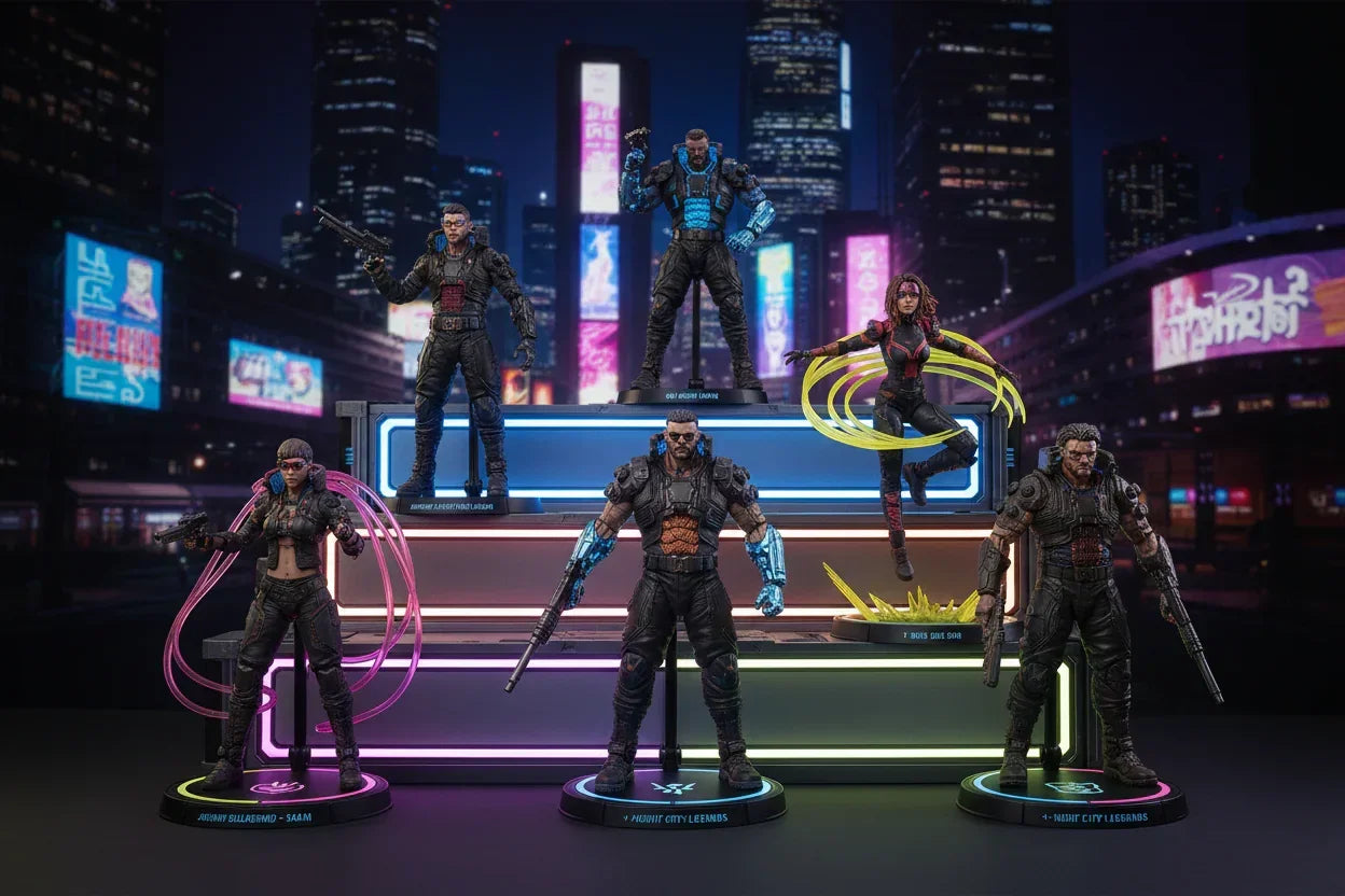 Cyberpunk 2077 Figurer - Nerdbutiken