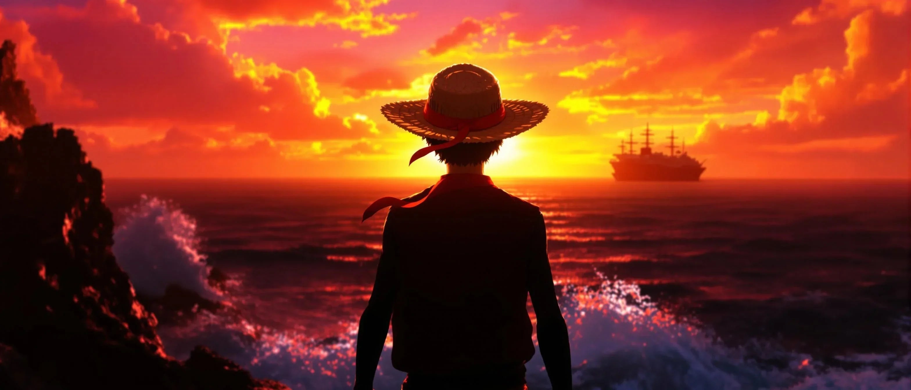 One Piece Hat Luffy Straw Hat – Ikoniska Hatten Du Inte Får Missa - Nerdbutiken