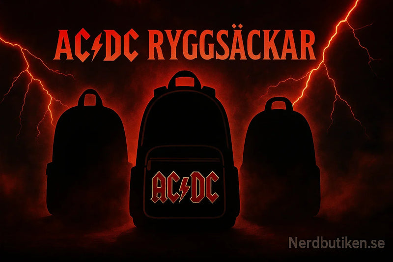AC/DC ryggsäckar - Nerdbutiken