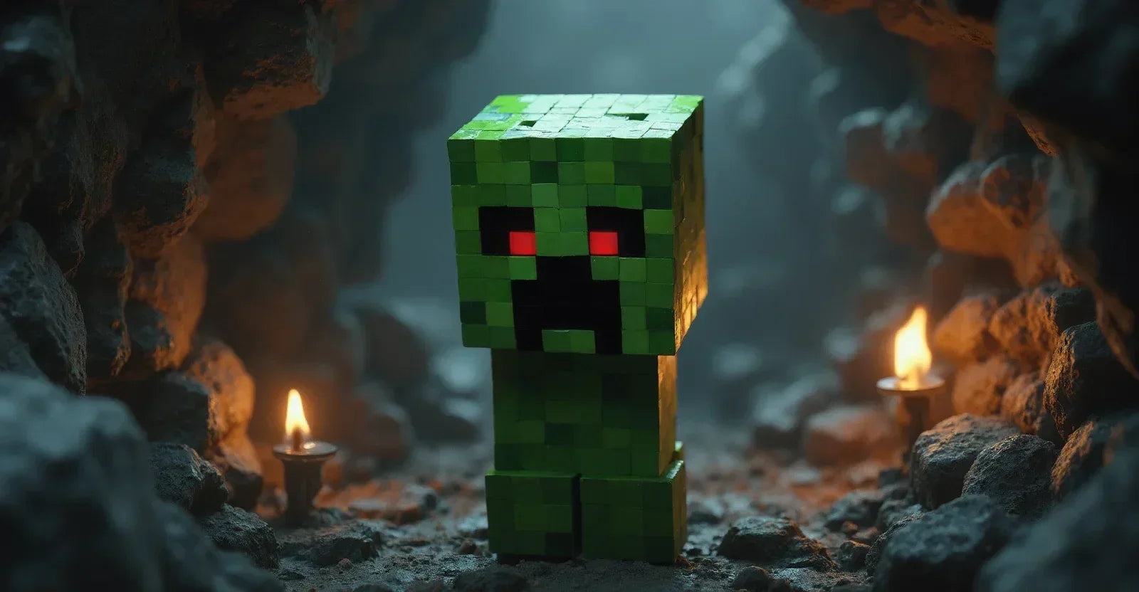 Minecraft Movie gosedjur Creeper – kramvänlig kraft från filmvärlden - Nerdbutiken
