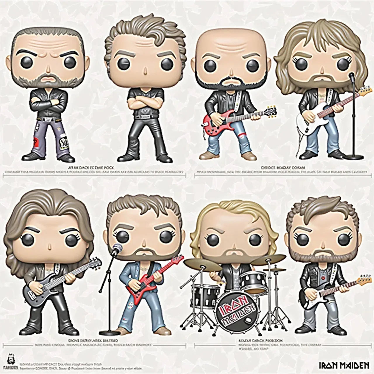 Iron Maiden Funko POP Figurer - Nerdbutiken