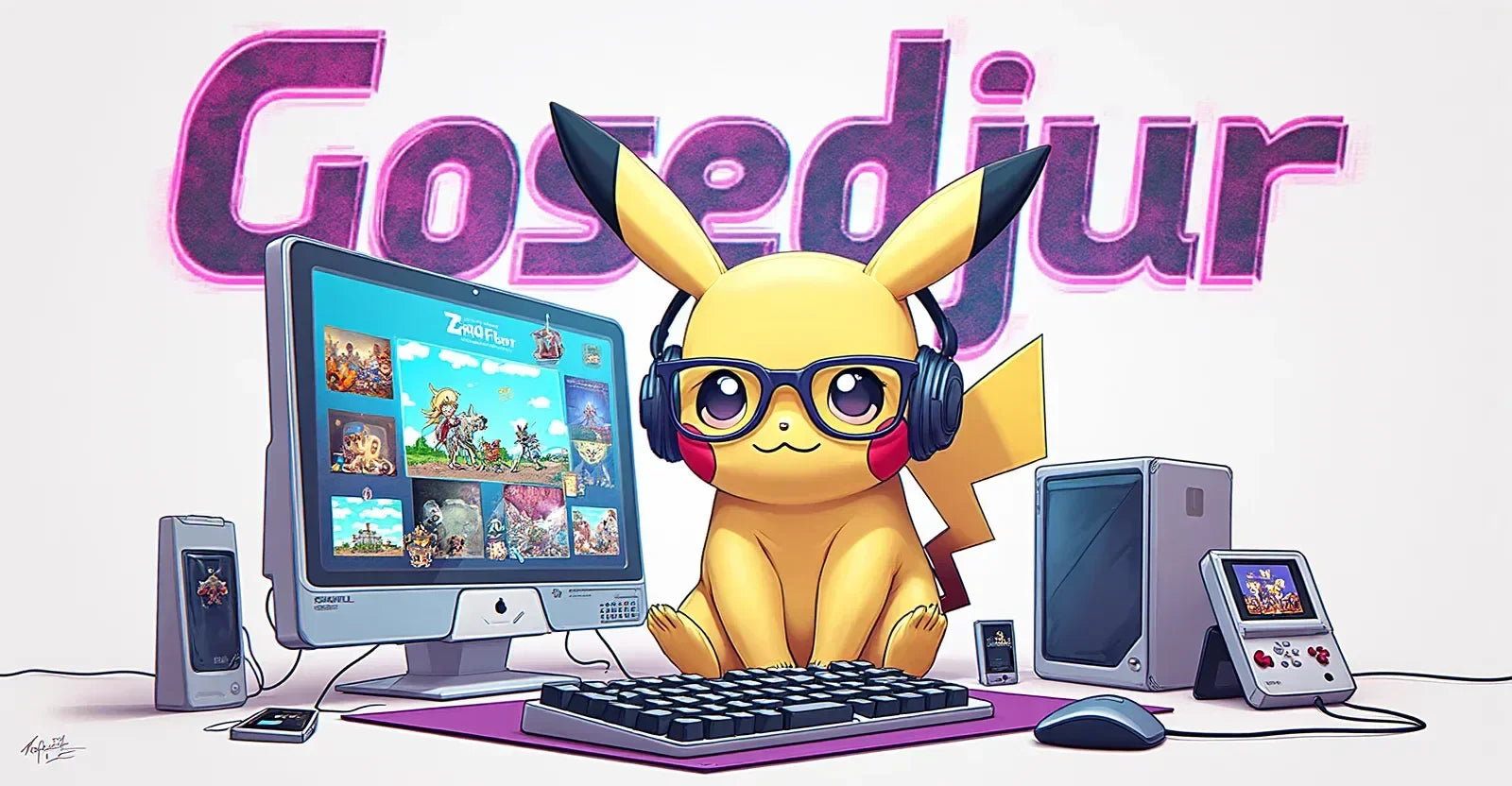 Pikachu Gosedjur - Nerdbutiken