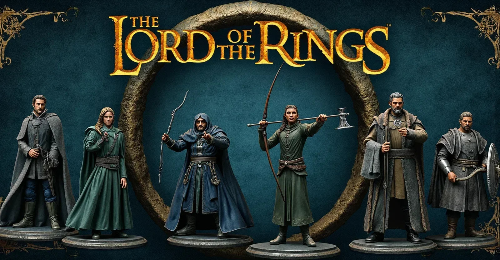Utforska Mittens Rike: En Djupgående Guide till 'Lord of the Rings' Figurer - Nerdbutiken