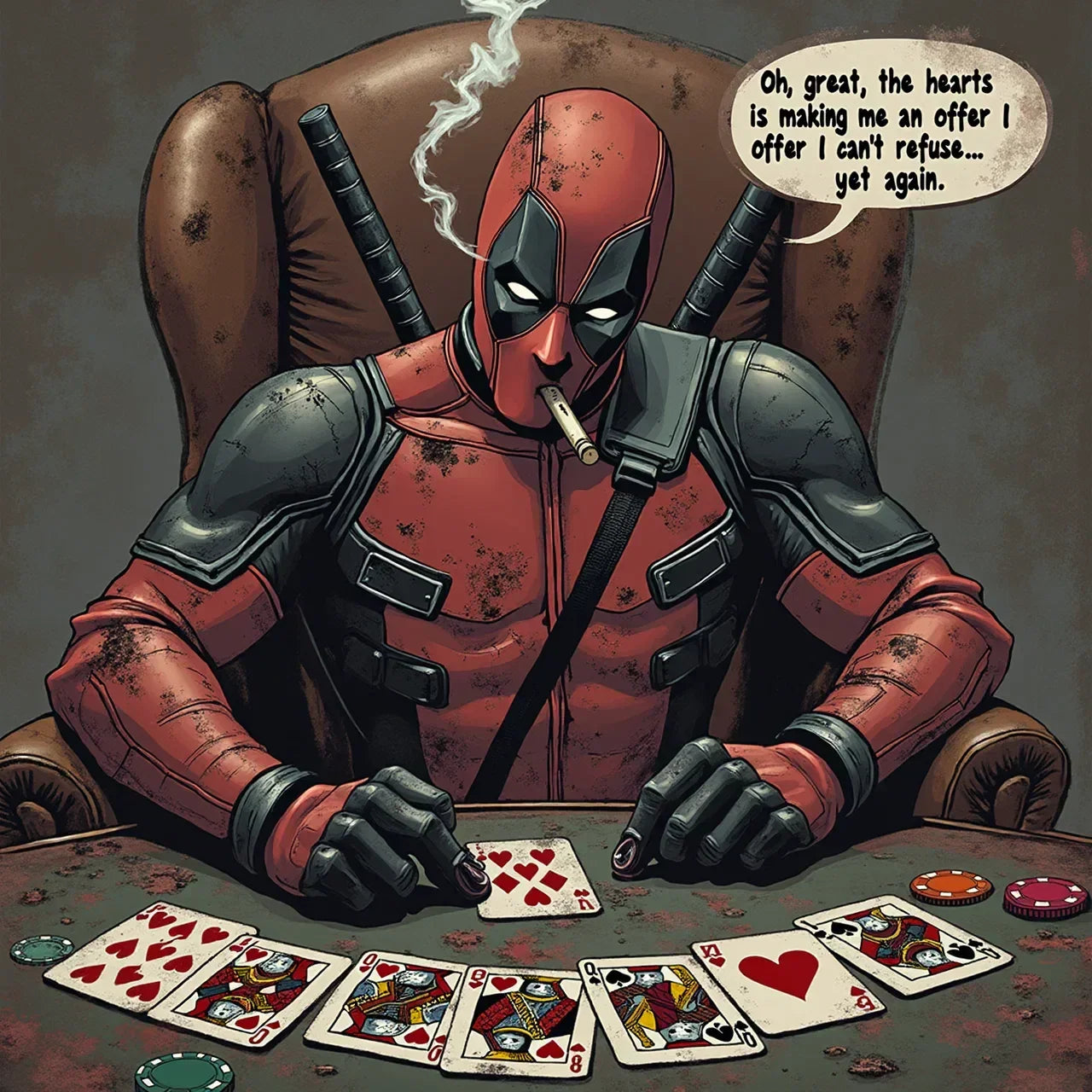 Deadpool Kortlekar - Nerdbutiken