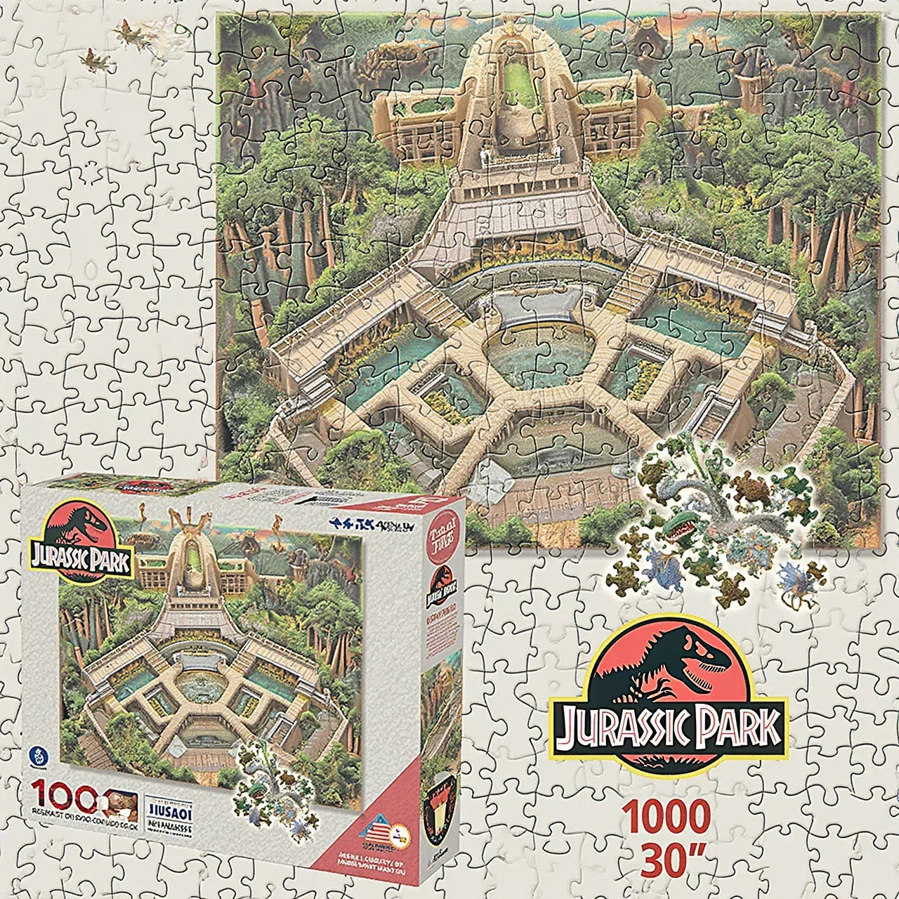 Jurassic Park Pussel - Nerdbutiken