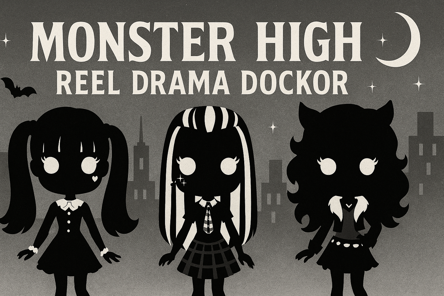 Monster High Reel Drama Dockor