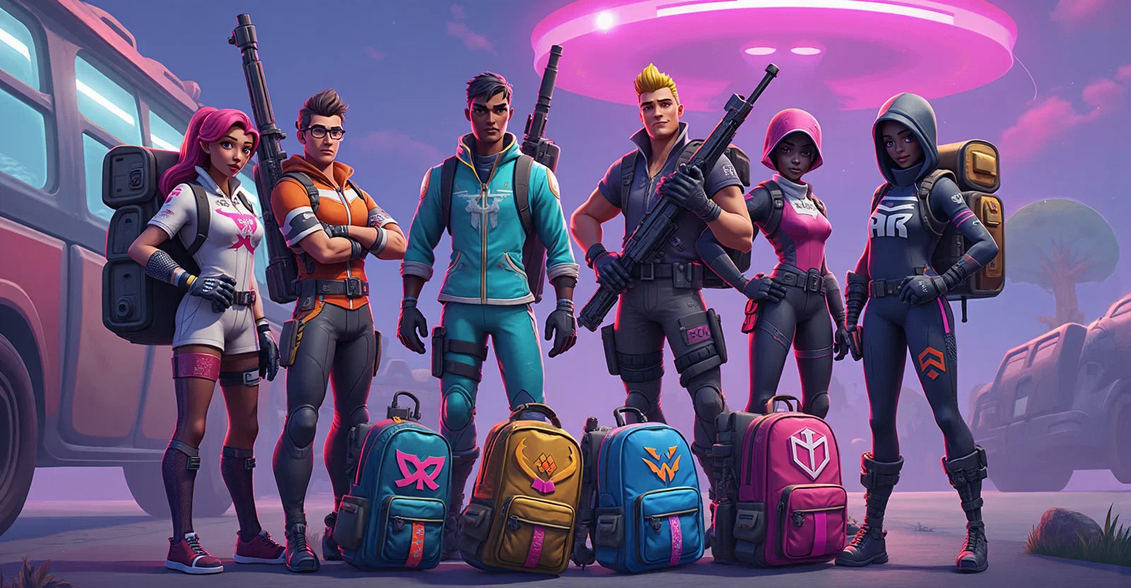 Fortnite ryggsäckar – Gamingstil och funktion hos Nerdbutiken.se