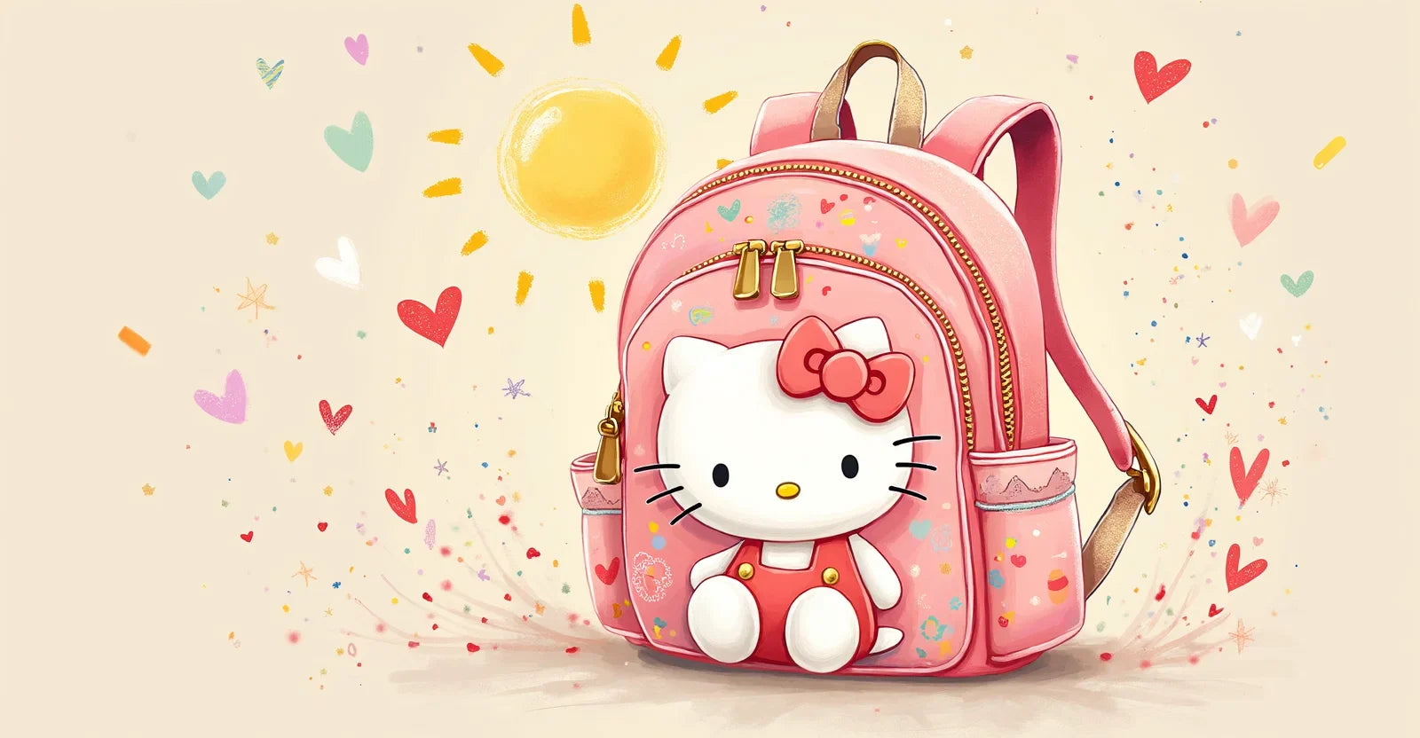 Hello Kitty ryggsäckar – Söt design och praktisk funktion hos Nerdbutiken.se