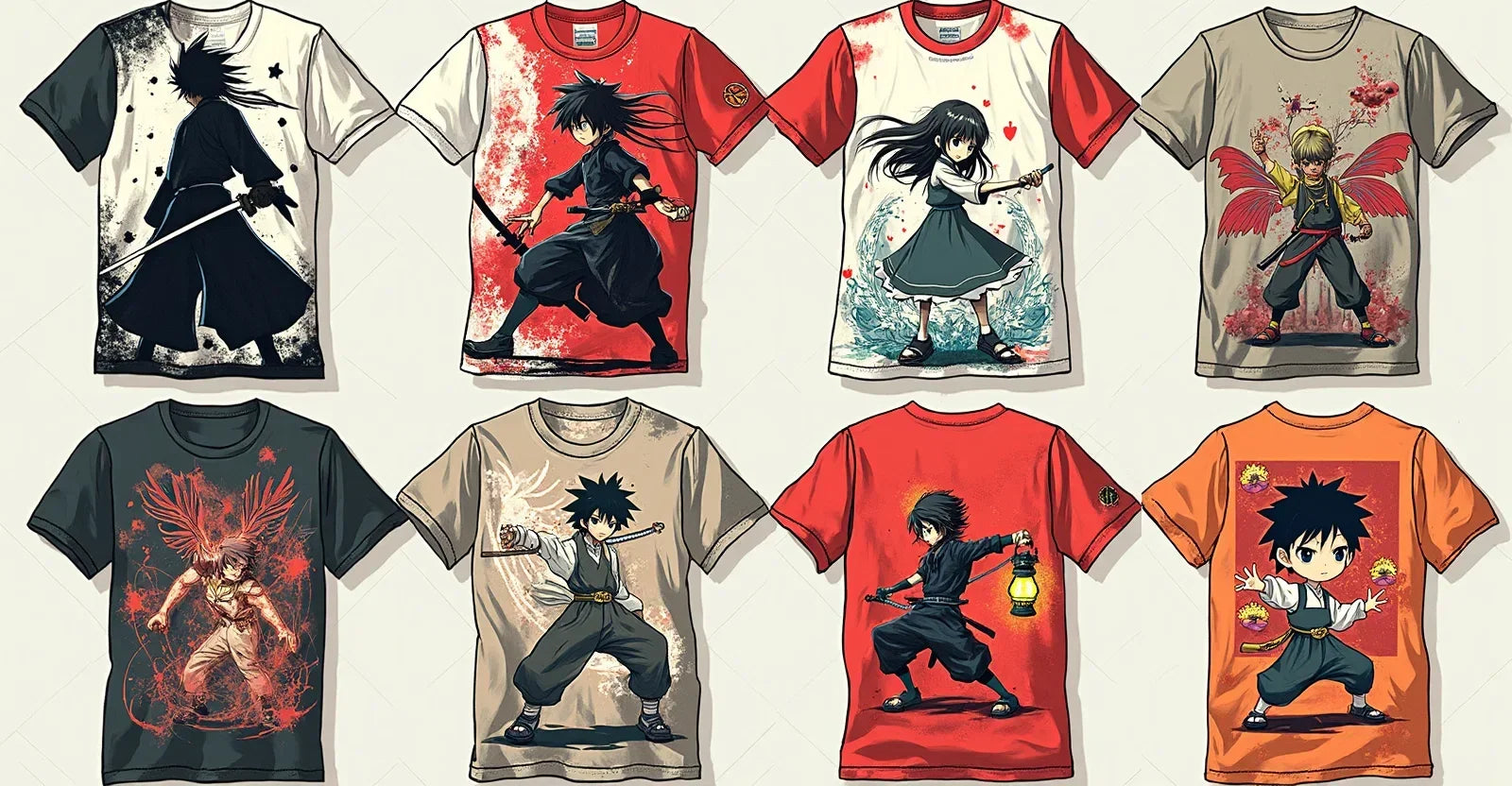 Demon Slayer T-shirts - Nerdbutiken