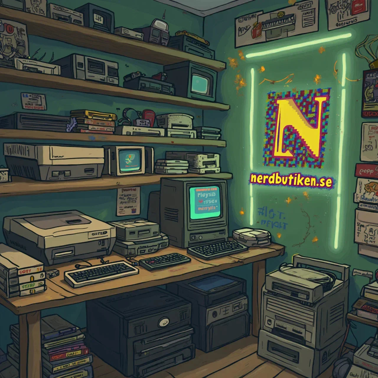 Retro Gaming - Nerdbutiken