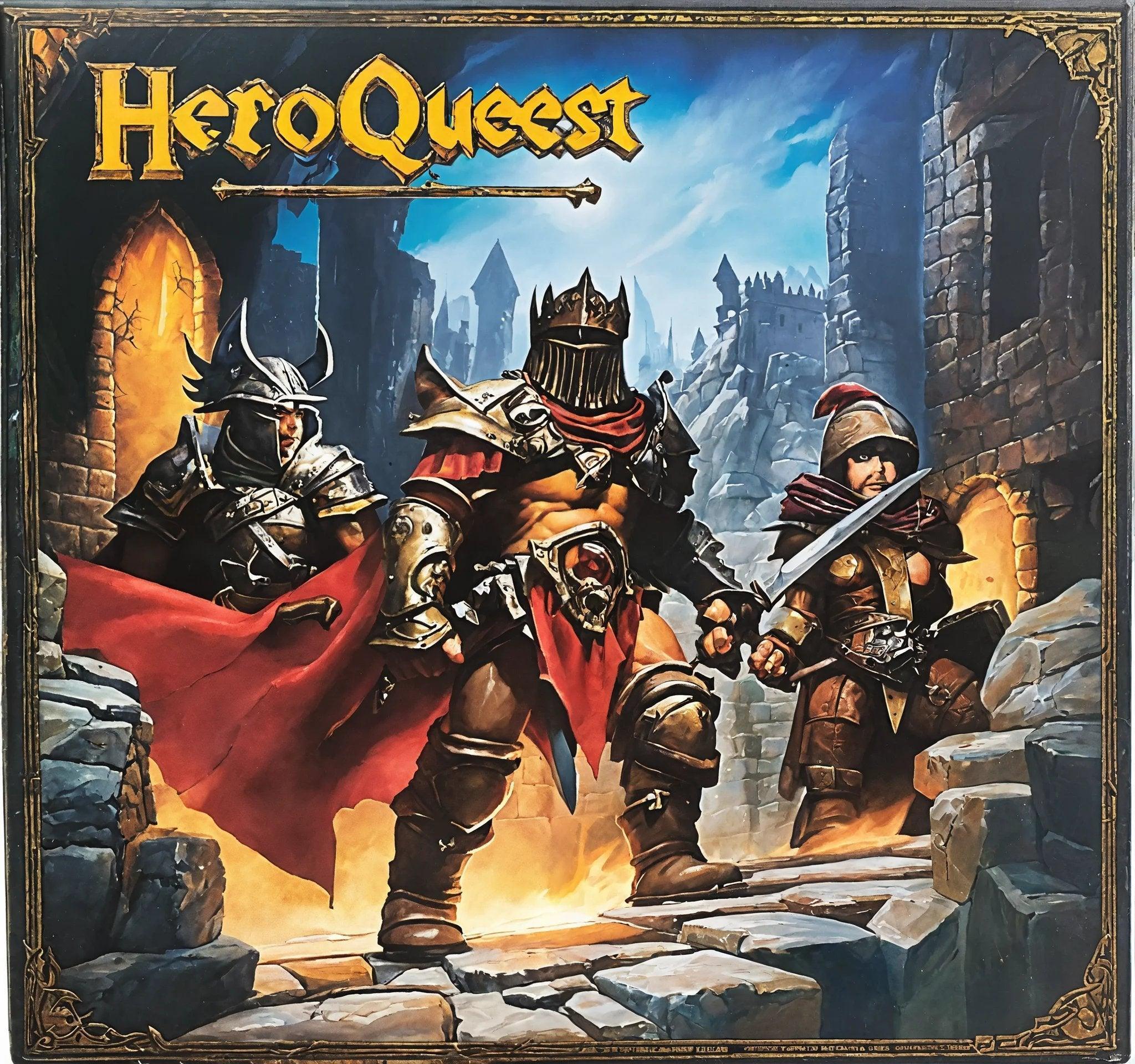 Heroquest Brädspel - Nerdbutiken