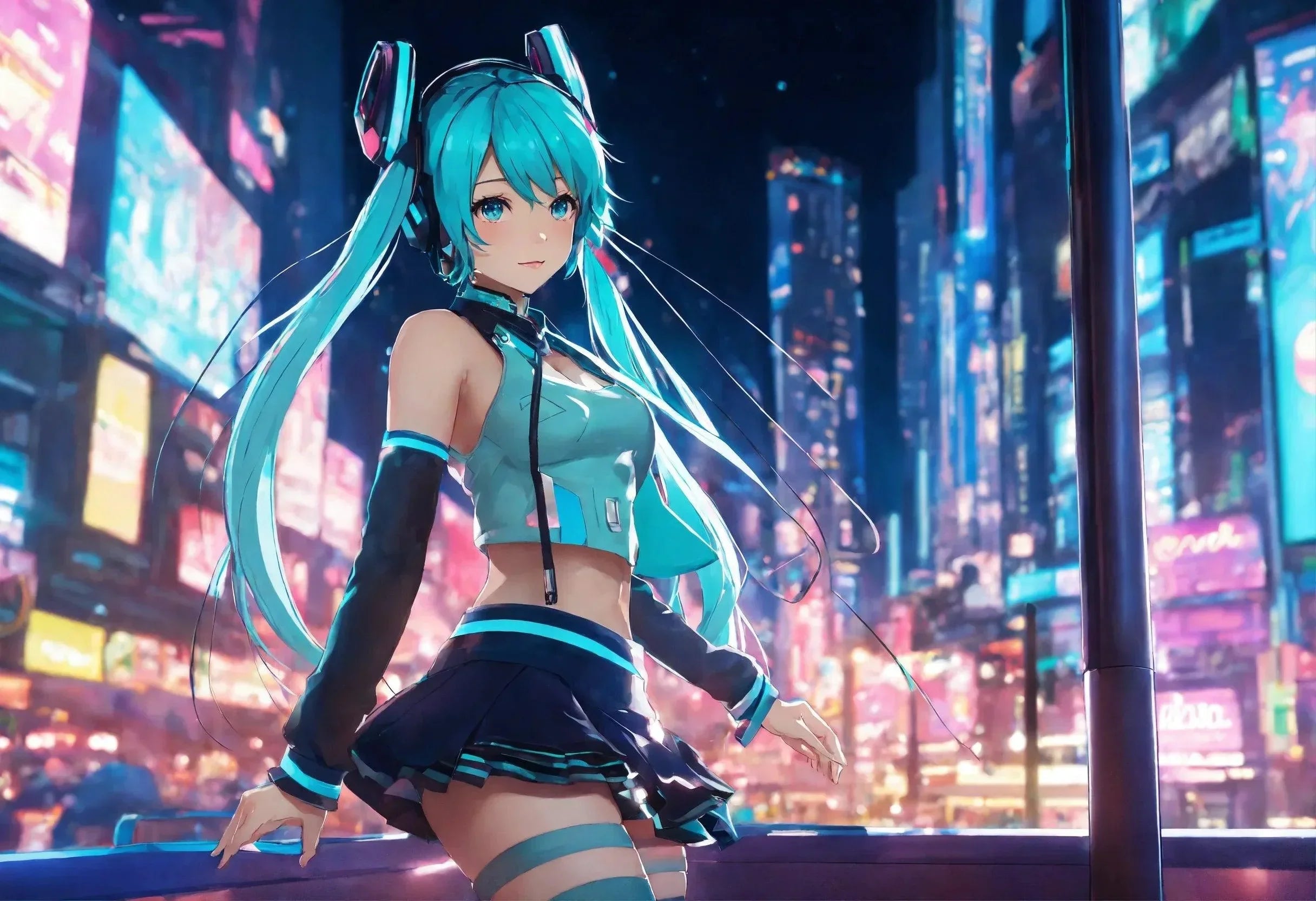 Hatsune Miku Nyckelringar - Nerdbutiken