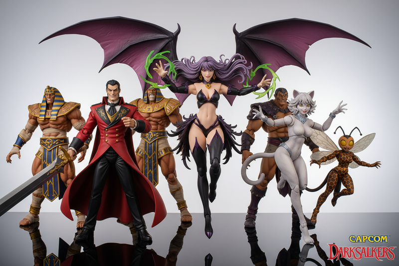 Darkstalkers Figurer