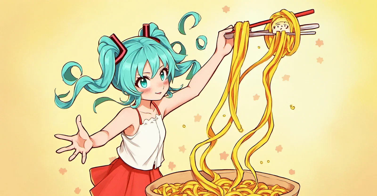 Hatsune Miku Noodle Stopper - Nerdbutiken