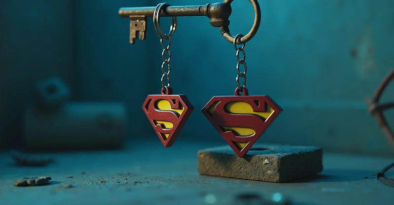 Superman Nyckelringar - Nerdbutiken