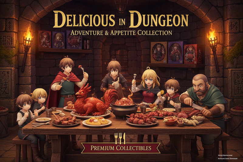 Delicious in Dungeon Figurer