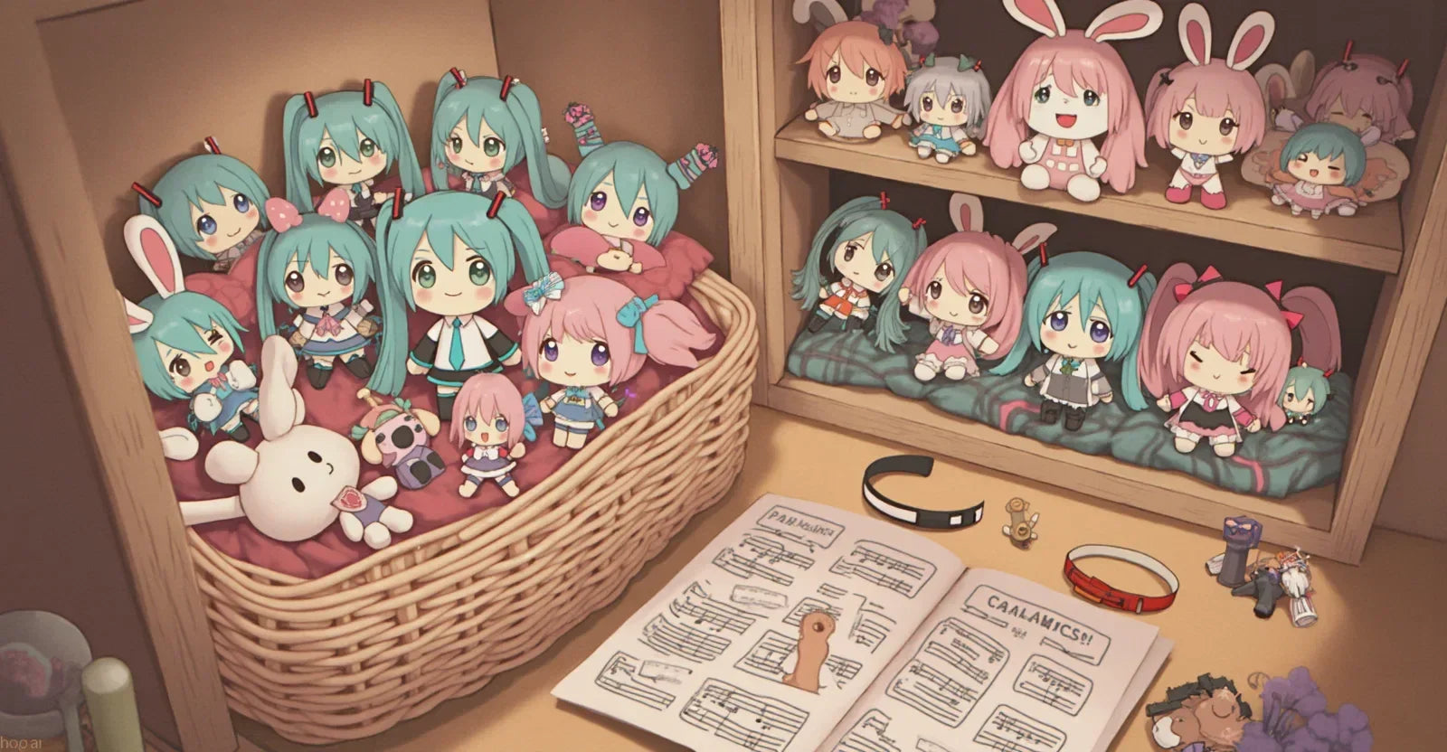 Hatsune Miku Gosedjur hos Nerdbutiken - Nerdbutiken