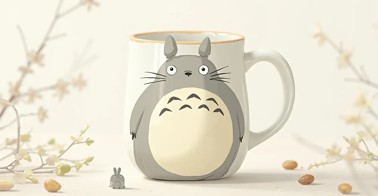 Totoro Mugg – njut av varje kopp med en vän från skogen - Nerdbutiken