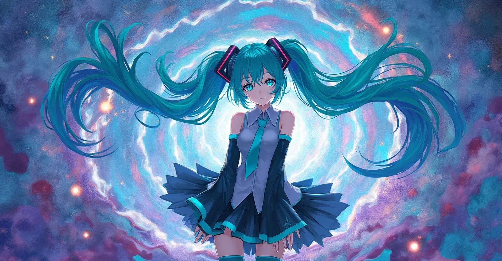 Hatsune Miku Plush – mjuk, söt och samlarvänlig - Nerdbutiken