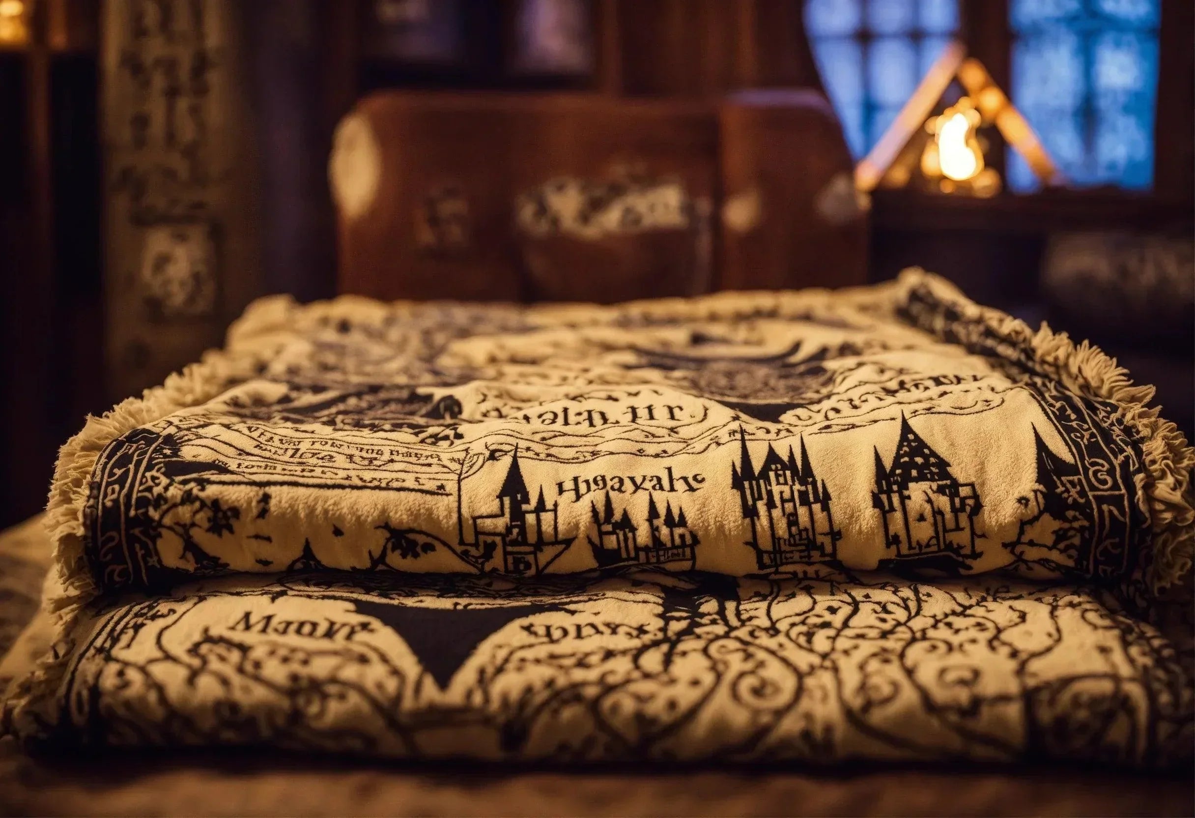 Harry Potter Handdukar & Filtar - Nerdbutiken