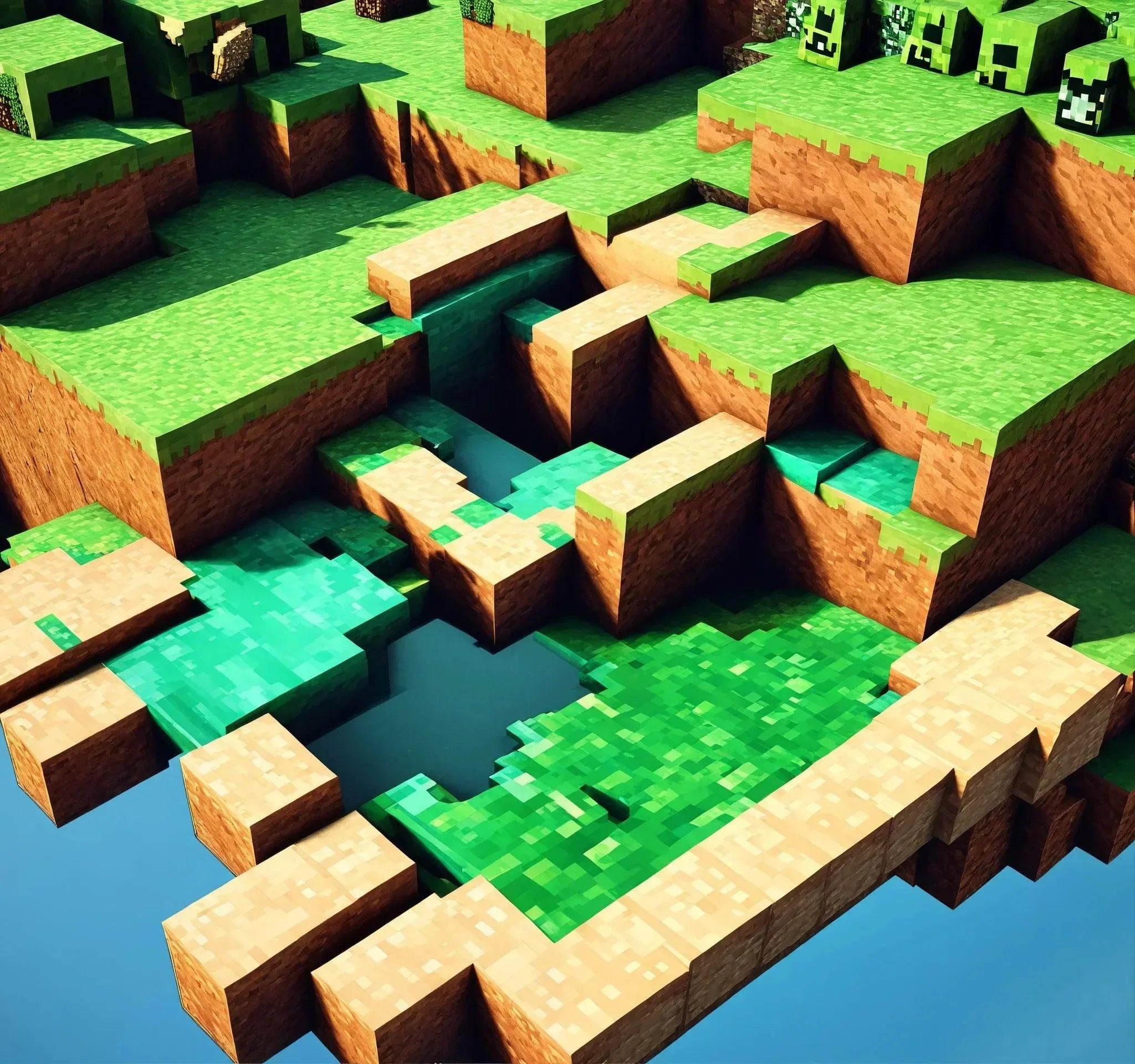 Minecraft Pussel - Nerdbutiken