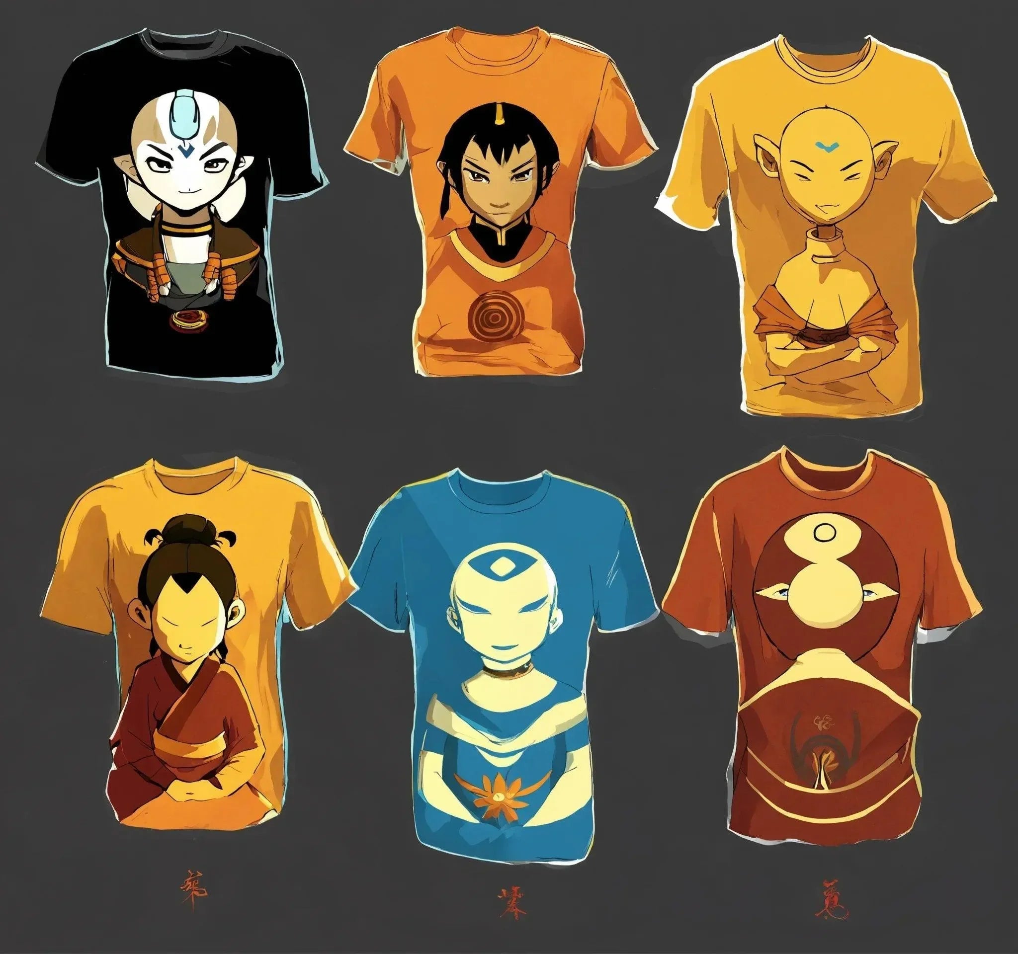 Avatar The Last Airbender T-Shirts - Nerdbutiken