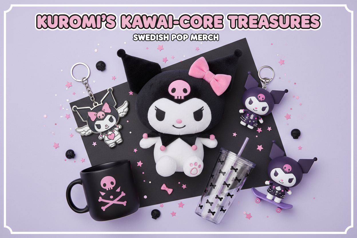 Kuromi Presenter – gosedjur, nyckelringar, muggar, figurer och söt men busig kawaii