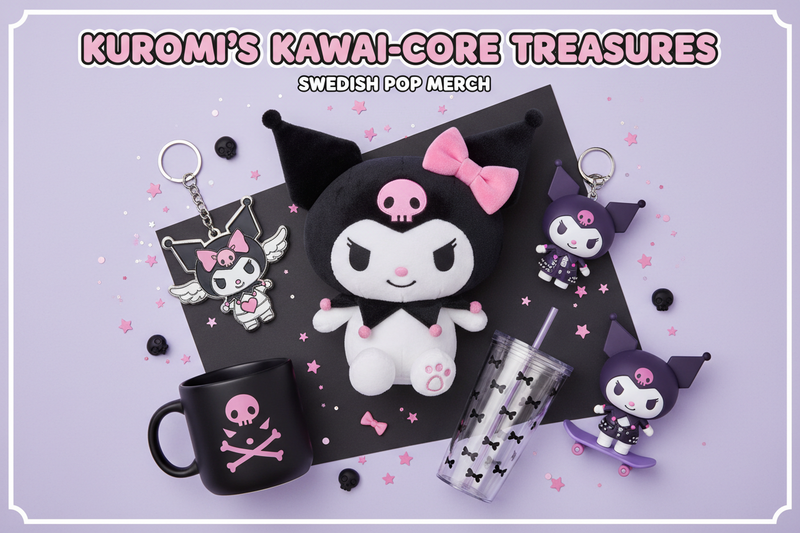 Kuromi Presenter – gosedjur, nyckelringar, muggar, figurer och söt men busig kawaii