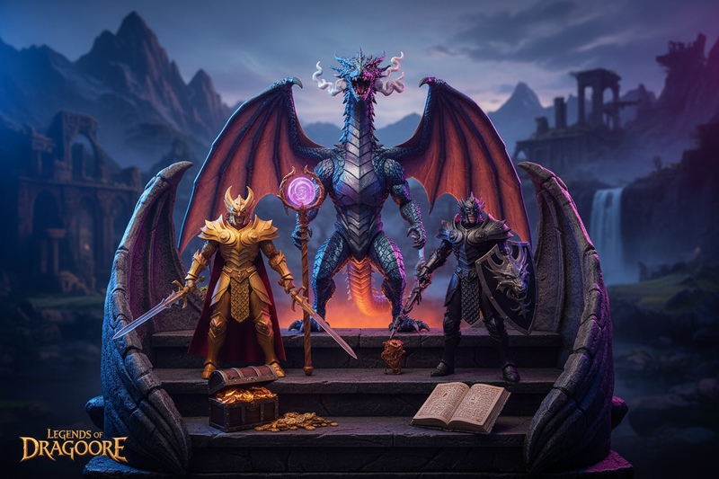 Legends of Dragonore Figurer