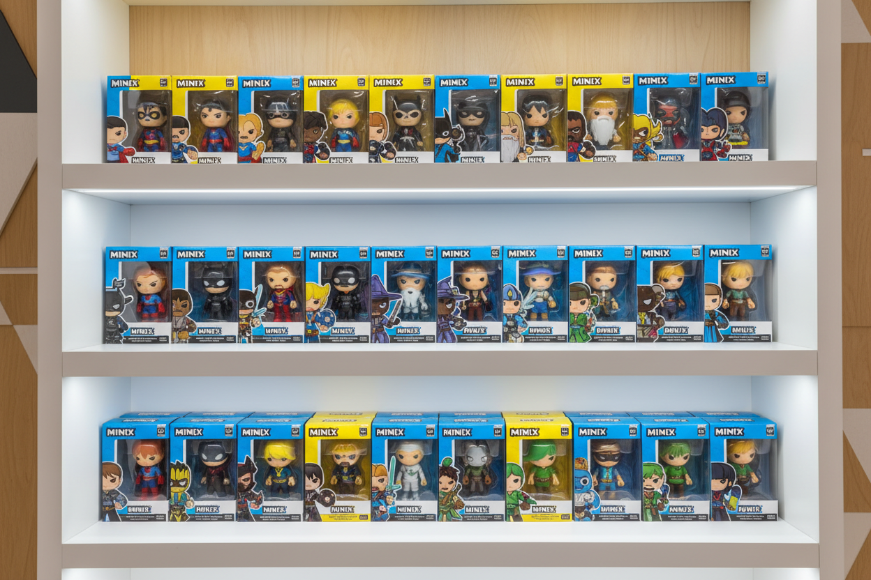 Minix figurer hos Nerdbutiken.se