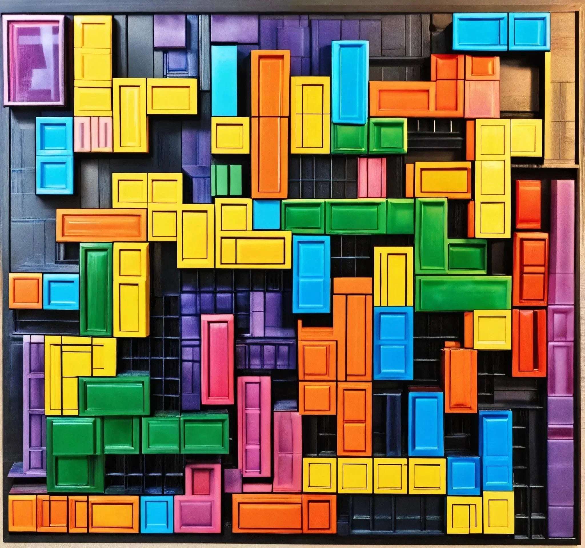Tetris Pussel - Nerdbutiken