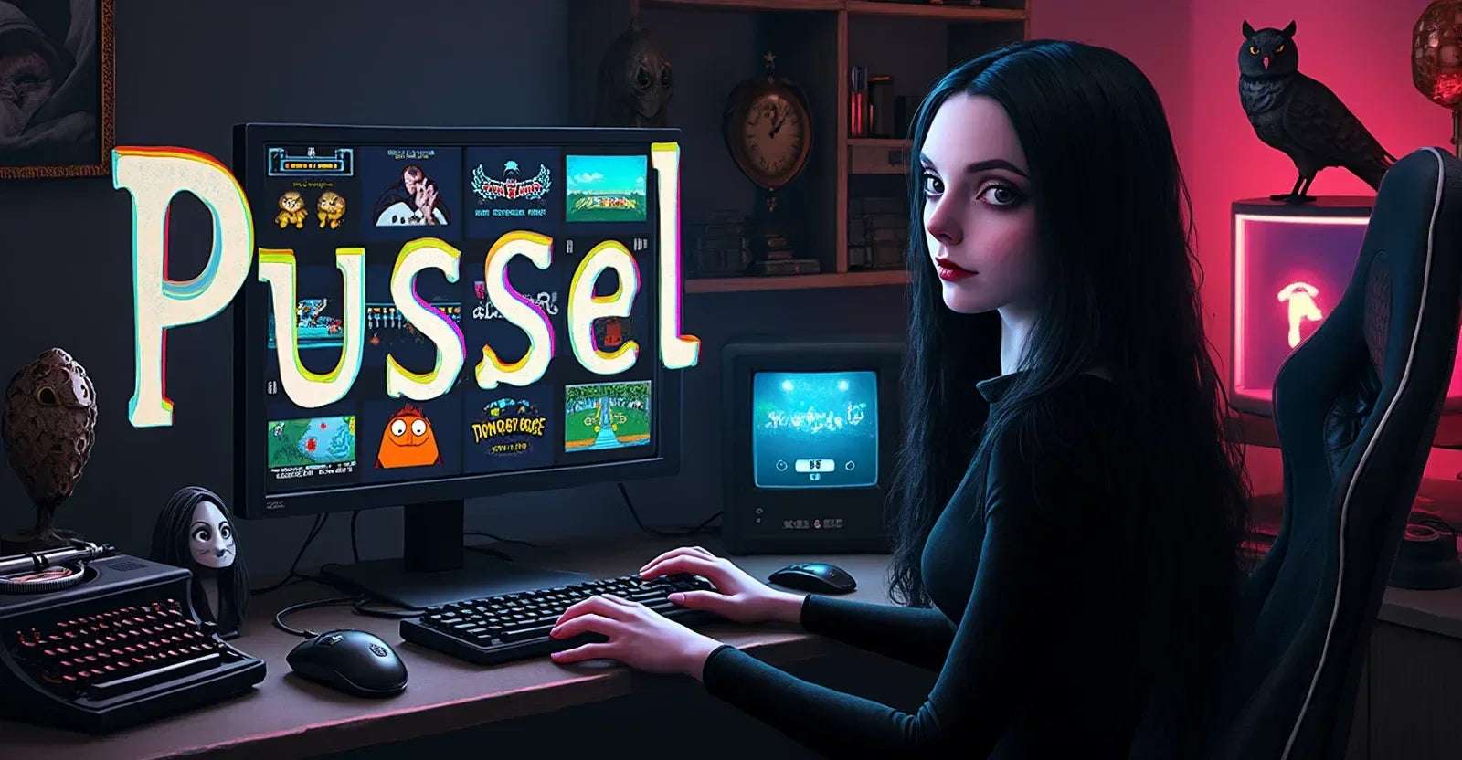 Wednesday Pussel - Nerdbutiken
