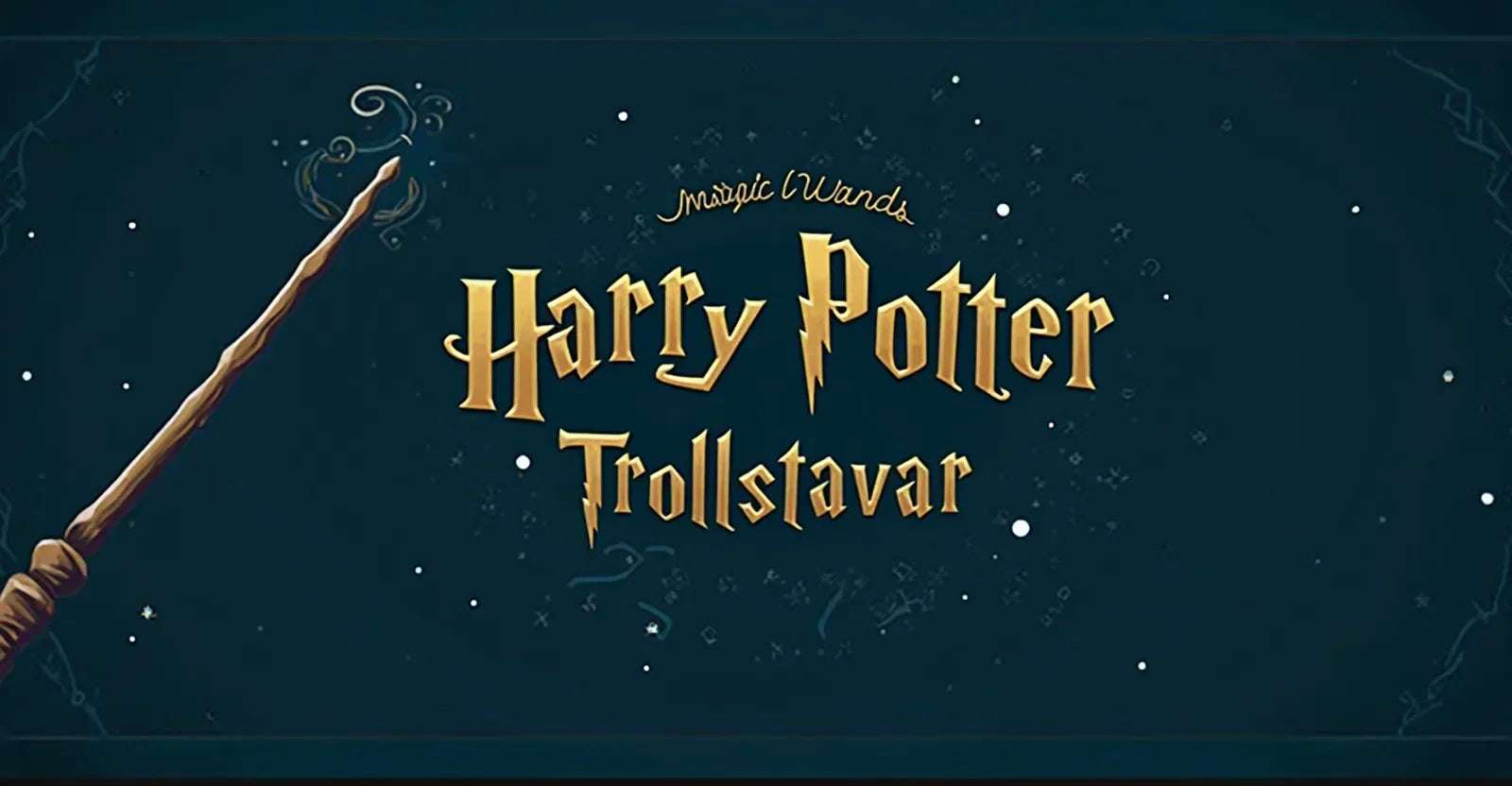 Harry Potter trollstavar för fans - Nerdbutiken