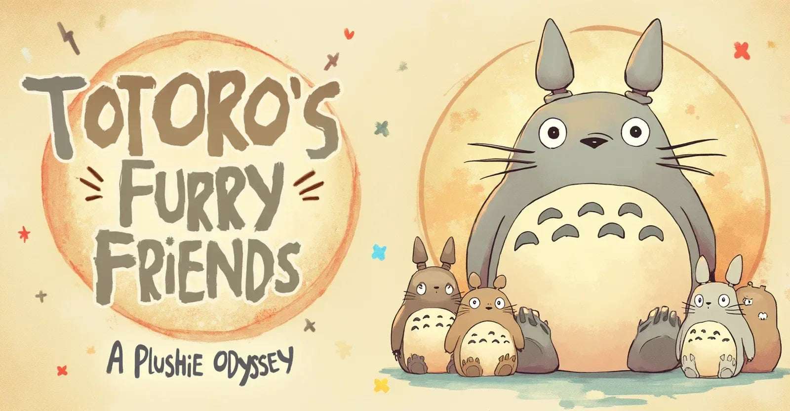 Totoro plush – mjuka gosedjur - Nerdbutiken