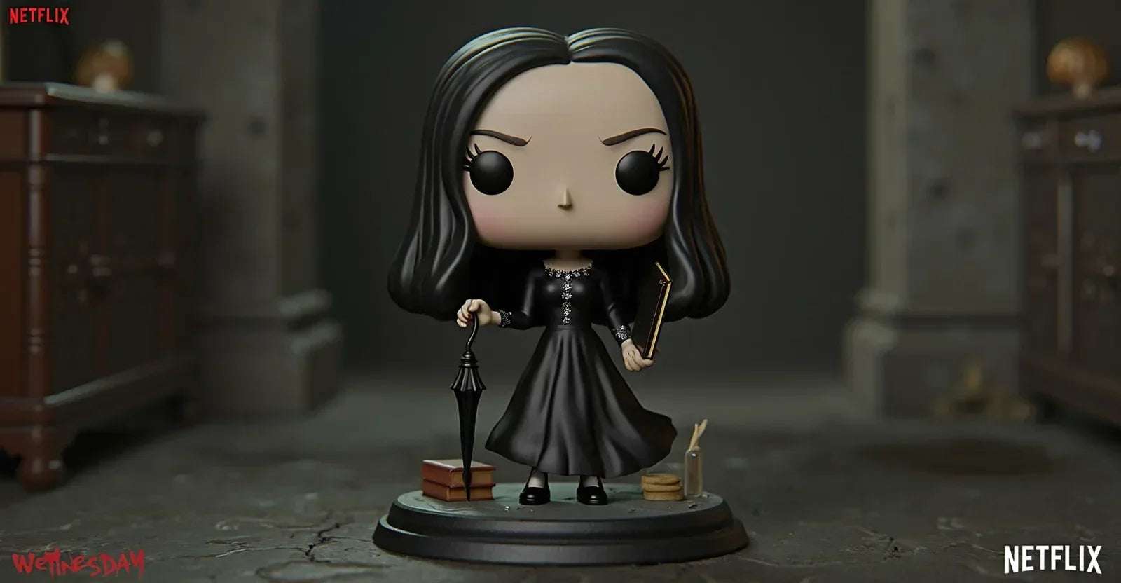 Wednesday POP Figurer - Nerdbutiken