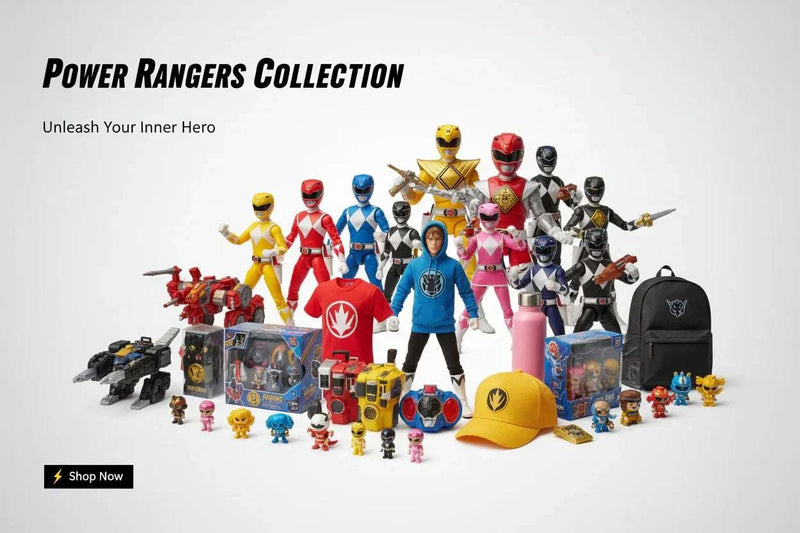 Power Rangers Merchandise - Nerdbutiken
