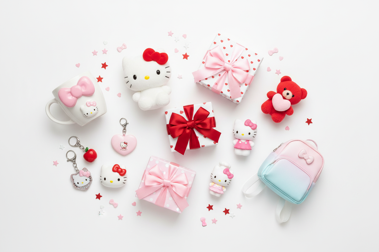Hello Kitty Presenter – gosedjur, muggar, figurer & kawaii gåvor