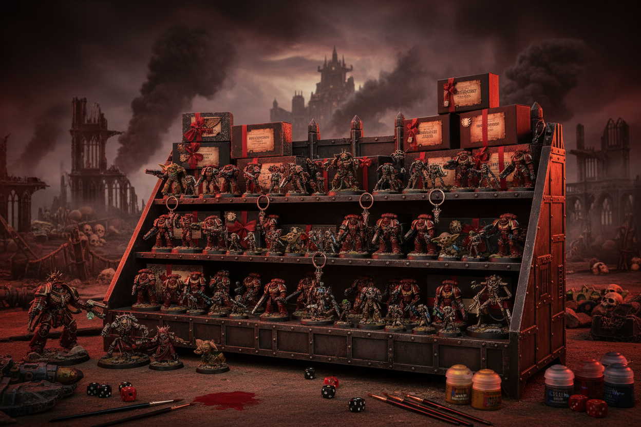 Warhammer Presenter – figurer, gosedjur, actionfigurer & 40K-gåvor