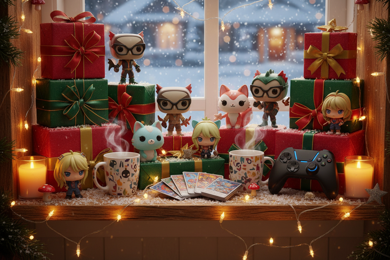 Nördiga Julklappar – julklappar till gamers, animefans & samlare
