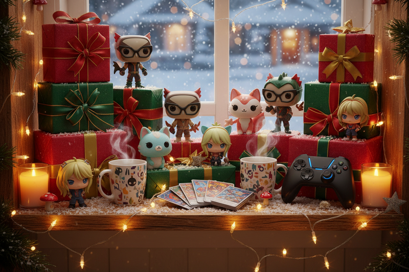 Nördiga Julklappar – julklappar till gamers, animefans & samlare