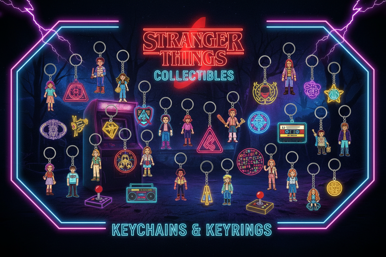 Stranger Things Nyckelringar