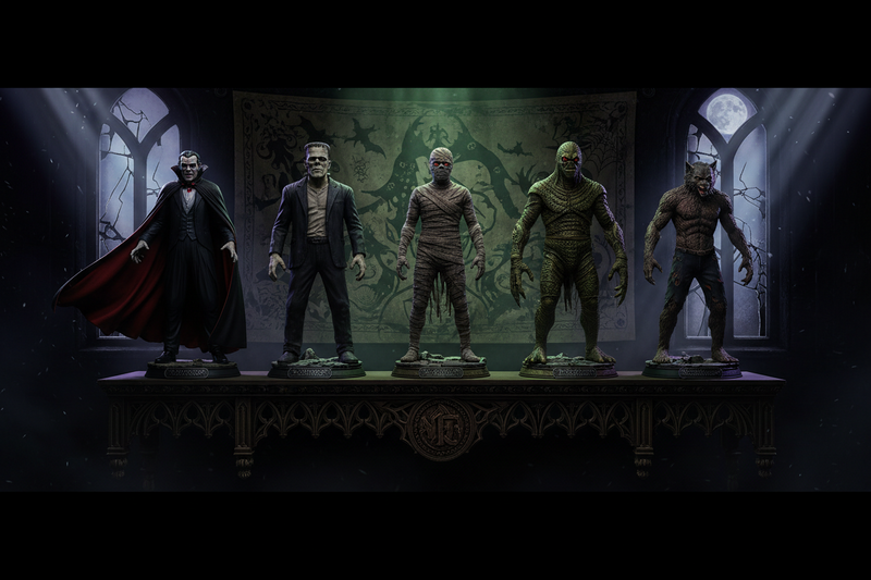 Universal Monsters Figurer