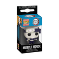 Funko POP Nyckelring: Demon Slayer - Muscle Mouse Funko