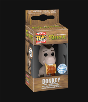 Funko POP Nyckelring: Shrek DW30th - Donkey Funko